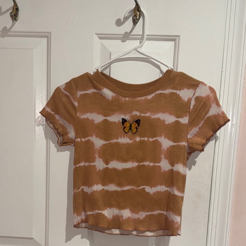 Butterfly Tie-Dye Kids T-Shirt